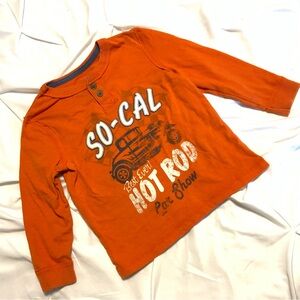 Pick any 5 for $15 Orange So-Cal Hot Rod Long Sleeve Tee
